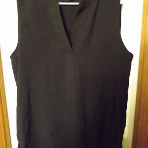 Black dressy tank top size XXL